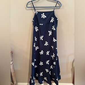 Uniqlo Printed Cotton Tiered Camisole Dress (Hana Tajima)